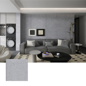 Panneaux muraux composites en bois doré au design spécial, placage de bambou au charbon de bois haute brillance et imperméable pour la <span class=keywords><strong>décoration</strong></span> intérieure de luxe - Product Image 2