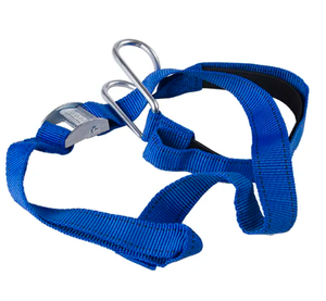 Sangle <span class=keywords><strong>de</strong></span> cargaison en textile élastique bleu PP Castle 25 mm avec attache à crochet métallique - Product Image 1