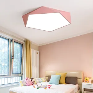 High quality Nordic Modern style Adjustable Brightness 24w 36w Iron LED Smart Decorative ceiling light