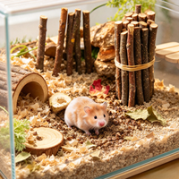 Serat Kayu Kulit Biji Buckwheat Enzim Biologis, Alas Tidur Hamster, Penghilang Bau, Pendingin, Penyerap Air, Bernapas, untuk Hewan Kecil