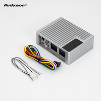4x50W+2x30W 6 Kanallı Android Araç Amfisi Tak Çalıştır Kompakt Alüminyum Ton Kontrolü Araç Ses Güç Amfisi