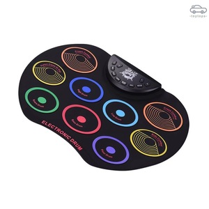 Venta Caliente Instrumentos <span class=keywords><strong>de</strong></span> Percusión Portátiles Enrollable <span class=keywords><strong>de</strong></span> 7 Piezas Juego <span class=keywords><strong>de</strong></span> <span class=keywords><strong>Batería</strong></span> <span class=keywords><strong>Electrónica</strong></span> Usada Pad <span class=keywords><strong>de</strong></span> <span class=keywords><strong>Batería</strong></span> <span class=keywords><strong>Electrónica</strong></span> Tambor Enrollable - Product Image 3