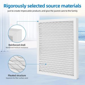 Filtre de remplacement HEPA MERV 13 à haute efficacité pour les modèles Honeywell DR90/DR120 et <span class=keywords><strong>Santa</strong></span> <span class=keywords><strong>Fe</strong></span>-Garantie 1 an écologique - Product Image 3