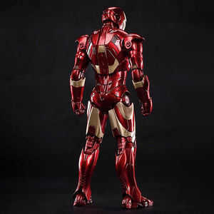 Zd Toys Iron Man Originale Genuino <span class=keywords><strong>Marvel</strong></span> Edizione 10° Anniversario - Iron Man Mk3 Non Luminoso 1/10 <span class=keywords><strong>Action</strong></span> <span class=keywords><strong>Figure</strong></span> con Articolazioni Mobili - Product Image 5