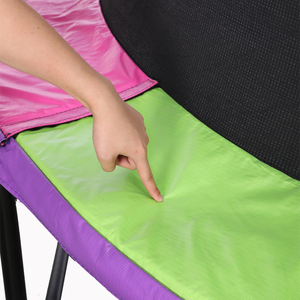 <span class=keywords><strong>Trampoline</strong></span> de divertissement interactif Zoshine <span class=keywords><strong>pour</strong></span> la famille, temps de jeu parent-enfant, filet de sécurité, coussin anti-collision, base stable - Product Image 4