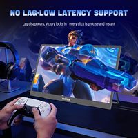 Monitor portátil de 18.5 pulgadas 2K 120Hz QHD IPS, pantalla externa para juegos con 100% sRGB y soporte para Windows