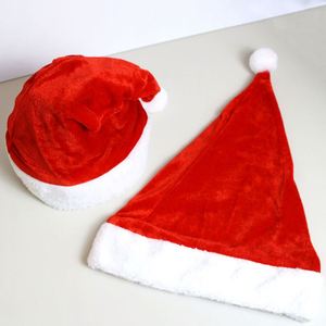 Chapeaux de Noël en peluche épais pour l'hiver, chapeau de Père Noël avec pompon, chapeau de Noël pour Noël et le Nouvel An - Product Image 3