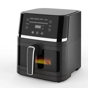 Nouvelle plaque chauffante en acier inoxydable galvanisé laminé à froid Friteuse électrique à air carré 8011D 6.5L - Product Image 2