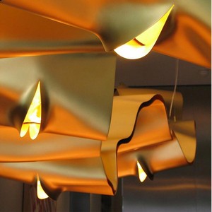 Angel mắt cao cấp thẩm mỹ bàn ăn thanh đèn chùm khách sạn sáng tạo người ngoài hành tinh thiết kế không chuẩn bán Đèn Mặt dây chuyền - Product Image 4