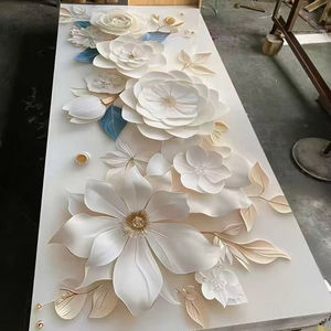 Panneau mural SPC imprimé en 3D, feuille <span class=keywords><strong>de</strong></span> marbre UV, type <span class=keywords><strong>de</strong></span> marbre blanc neige brillant, feuilles <span class=keywords><strong>de</strong></span> PVC, panneau mural en marbre, <span class=keywords><strong>plaque</strong></span> en PVC - Product Image 1