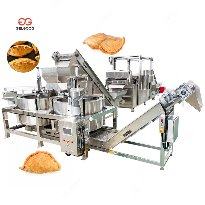 निरंतर Saltenas घुंघराले कश गहरी Fryer Karipap Empanadas करी कश ख़त्म मशीन