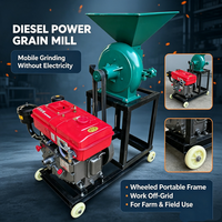 Moulin d'alimentation broyeur de céréales humides et sèches grain de maïs haute puissance électrique riz café blé moulin à farine rectifieuse