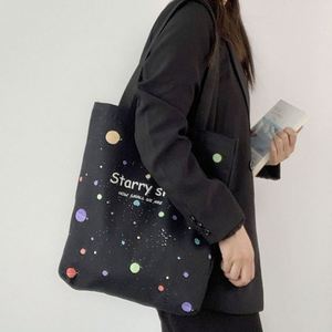 Sac fourre-tout en tissu de coton épais noir 12OZ avec fermeture éclair et poche intérieure, prix d'usine - Product Image 5