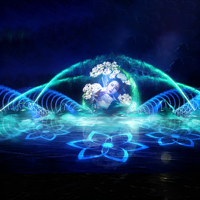 Système multimédia de luxe avec écran d'eau, spectacle de danse des jets d'eau laser, fontaine musicale spectaculaire en plein air