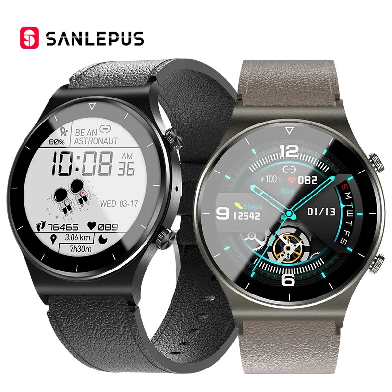 2022 SANLEPUS חכם שעון 360*360 HD מסך גדול Smartwatch גברים ספורט כושר צמיד שעון שעונים עבור Huawei אנדרואיד אפל