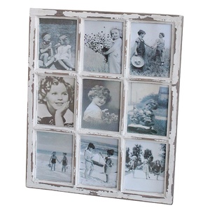 Luckywind Hot Sale White FSC Vintage <strong>Shabby</strong> <strong>Chic</strong> Wood Photo <strong>Picture</strong> <strong>Frame</strong> - Product Image 1