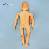 Simulador de Cuidado Infantil de PVC Completamente Funcional, Maniquí de RCP para Niños de Tres Años, Maniquí de Entrenamiento de Enfermería, Maniquí Médico