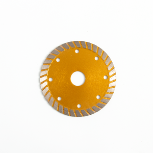 Buen precio y fabricación de fábrica disco de diamante continuo hoja de sierra de segmento circular para mármol - Product Image 4