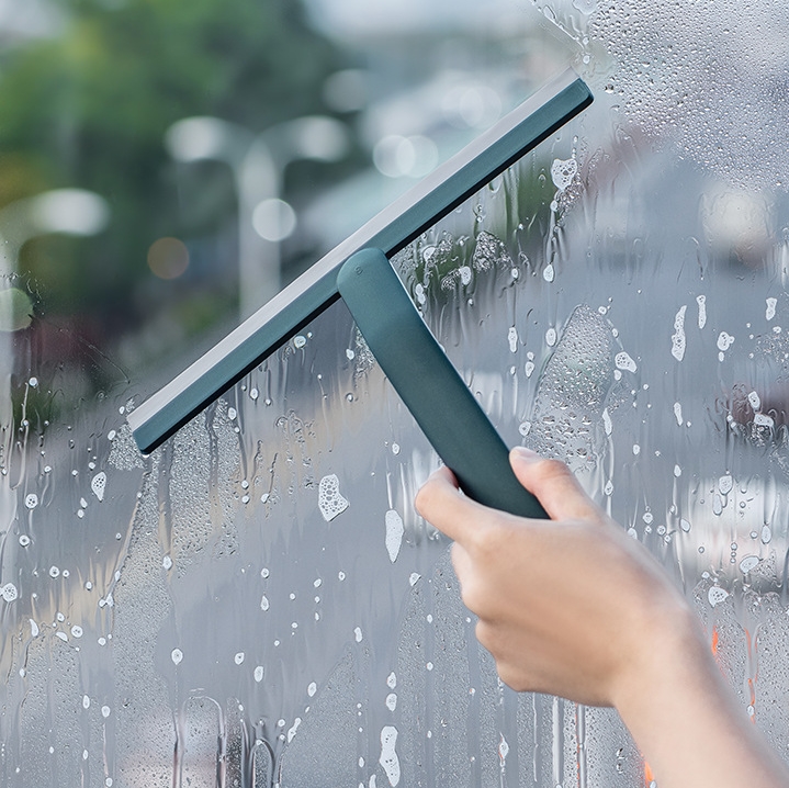 Nhà Máy Giá cửa sổ squeegees kính làm sạch bàn chải gạt nước thân thiện với môi mềm Kính scraper Cleaner Helper hộ gia đình công cụ làm sạch