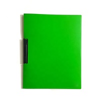 Usine En Gros PP En Plastique Dossier Accessoires Noir Couleur Mode Présentation Document Swing Clip Dossier de Fichiers pour Bureau