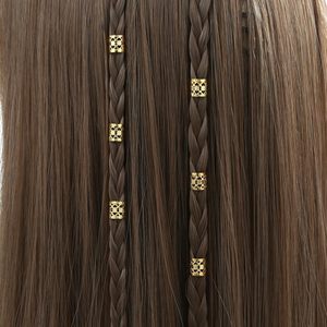 MODASER Pcs Gold Hair Jewelry For <b>Braids</b> Styles Gold And Silver Hair <b>Accessories</b> Cuff For <b>Braids</b> And Dreadlocks Adjustable Metal - Product Image 6