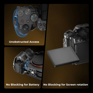 SmallRig 6029/6030/6031 Kit de cage pour appareil photo en fibre de carbone Rhinoceros pour <span class=keywords><strong>Sony</strong></span> <span class=keywords><strong>Alpha</strong></span> A7 V / <span class=keywords><strong>A7R</strong></span> V / A7 IV / A7S III / <span class=keywords><strong>A7R</strong></span> IV - Product Image 6