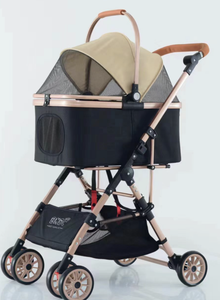 लक्जरी 4-पहिया पोर्टेबल पालतू जानवरों के लिए आरामदायक - Product Image 6