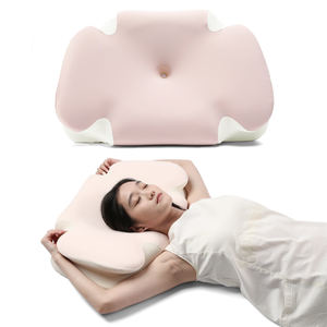 Bantal tengkuk penghilang nyeri leher, bantal busa memori ergonomis dengan wadah pendingin, bantal Tidur samping penopang ortopedi - Product Image 2