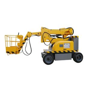 Huichuang รถยกบูมแบบประกบ10ม. เครื่องยนต์ดีเซลกำลังการผลิต12ม. ความสามารถในการรับน้ำหนัก200กก. กล้องโทรทรรศน์ขนาดเล็ก - Product Image 5