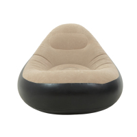 Vente directe usine OEM : Fauteuil gonflable rapide, confortable, pliable et léger, avec repose-pieds, pour chambre et camping