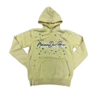 Sudaderas con Capucha Personalizadas de Invierno con Efecto Desgastado, Teñido Liso, 100% Algodón, Ropa Urbana de Alta Calidad, Logotipo Personalizado, Hecho en Pakistán - Product Image 2