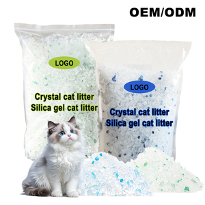 <span class=keywords><strong>Litière</strong></span> pour chat en gel de <span class=keywords><strong>silice</strong></span> <span class=keywords><strong>biodégradable</strong></span>, très absorbante, avec un fort contrôle des odeurs, <span class=keywords><strong>litière</strong></span> pour chat en silicone cristallin, vente en gros ODM OEM - Product Image 1