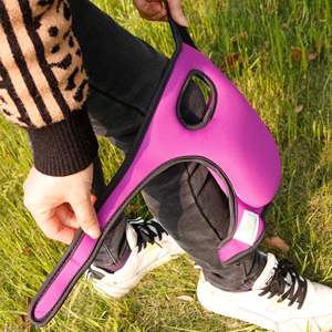 Rodilleras de Neopreno DB, Color Morado, Impermeables, Antideslizantes, con Amortiguación Protectora para Jardinería y Trabajo - Product Image 6