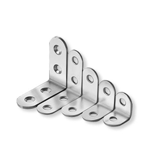 Supports d'angle en acier inoxydable à résonance, en forme de L, à 90 degrés, pour connecteurs de meubles, tables et chaises - Product Image 3