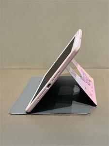 Convient pour l'étui iPad Air 5, tablette en acrylique avec logo apparent, 720 °   Étui pour tablette rotatif à trois volets - Product Image 6