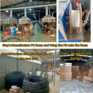 Paking Segel Pintu dan Jendela Perekat Sendiri, Bahan EPDM Anti-Penuaan - Product Image 6