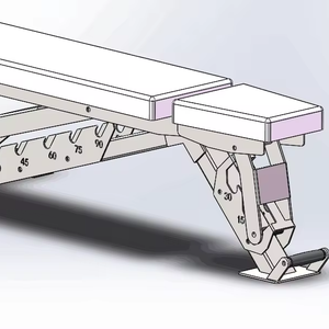Fitness Indoor Gym Equipment <strong>Weight</strong> <strong>Lifting</strong> Adjustable <strong>Bench</strong> - Product Image 1