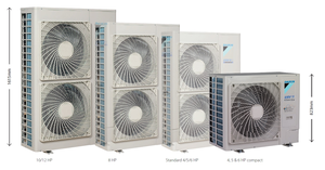 เครื่องปรับอากาศ VRV/VRF 220V ใช้สารทำความเย็น R410A แบบหลายยูนิต สำหรับพื้นที่เชิงพาณิชย์ขนาดใหญ่ กำลังไฟ 12000 บีทียู ระบบ VRV/VRF - Product Image 3