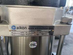 Pompa Verticale a Prezzo Competitivo, Pompa Idraulica ad Alta Pressione Aikon per Soluzioni Industriali, Sistema Centrifugo Multistadio - Product Image 2