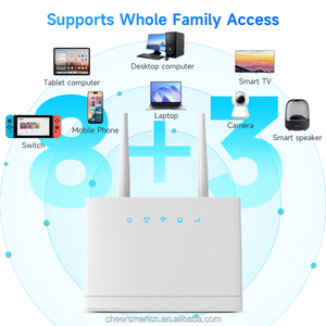 Routeur modem 4G LTE ChiWay avec emplacement pour carte SIM, fabricant chinois, routeur CPE LTE pour petit bureau, routeur WiFi6 maillé 4G pour grande <span class=keywords><strong>maison</strong></span> - Product Image 4