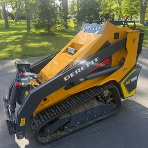 Mini-chargeuse sur chenilles Derette XC1100, 25 CV, diesel, machine de terrassement économique, mini-chargeuse compacte - Product Image 1