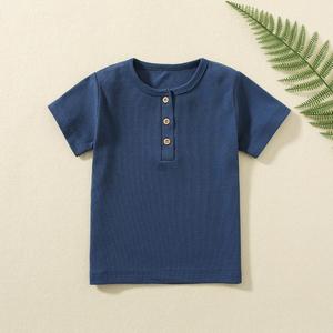 T-shirts et polos à manches courtes en gros pour enfants (garçons et filles), hauts et sous-vêtements pour bébés, vêtements pour enfants - Product Image 3