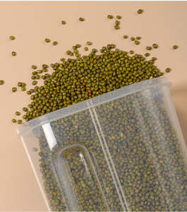 <span class=keywords><strong>2</strong></span> izgaralar tahıl saklama kutusu gıda saklama kutusu plastik kullanımlık kuru gıda saklama kabı - Product Image 6