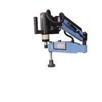 Mesin TAP listrik WEICHANG M6-M24 Motor Servo lengan fleksibel ayunan mesin penyadap pintar pipa mur otomatis