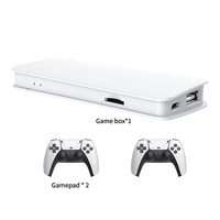 Console de jeu portable sans fil 2,4 G personnalisée M15 - 4K HD 30 000 jeux intégrés, système d'exploitation Linux, multilingue, extension TF