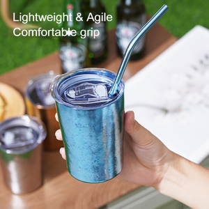 Wholesale Custom logo 280ml <b>Portable</b> Travel Cup Tumbler Double Wall Insulated <b>Vacuum</b> Pure Titanium Coffee Mug - Product Image 5
