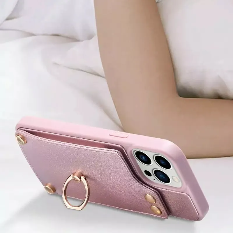 China Factory Seller Card Slot Luxury Cases Flip Wallet Leather Phone Case Cover For Oppo A95 For Iphone