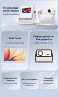 Mini projecteur tactile Pico double écran, meilleure qualité, projecteur portable 4K Wifi Smart TV pour jeux vidéo