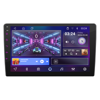 Reproductor de Audio para Auto Universal Doble DIN con Pantalla Táctil GPS, Carplay Inalámbrico y Android Auto, Radio para Auto Android de 10 Pulgadas