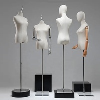 Nouveau design Mannequin femme demi-corps en PVC plastique, gonflable, avec tête, pour présentation de vêtements et d'ordinateurs portables
